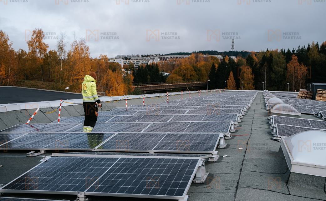 Solenergi: En lysende mulighet for norske næringsbygg
