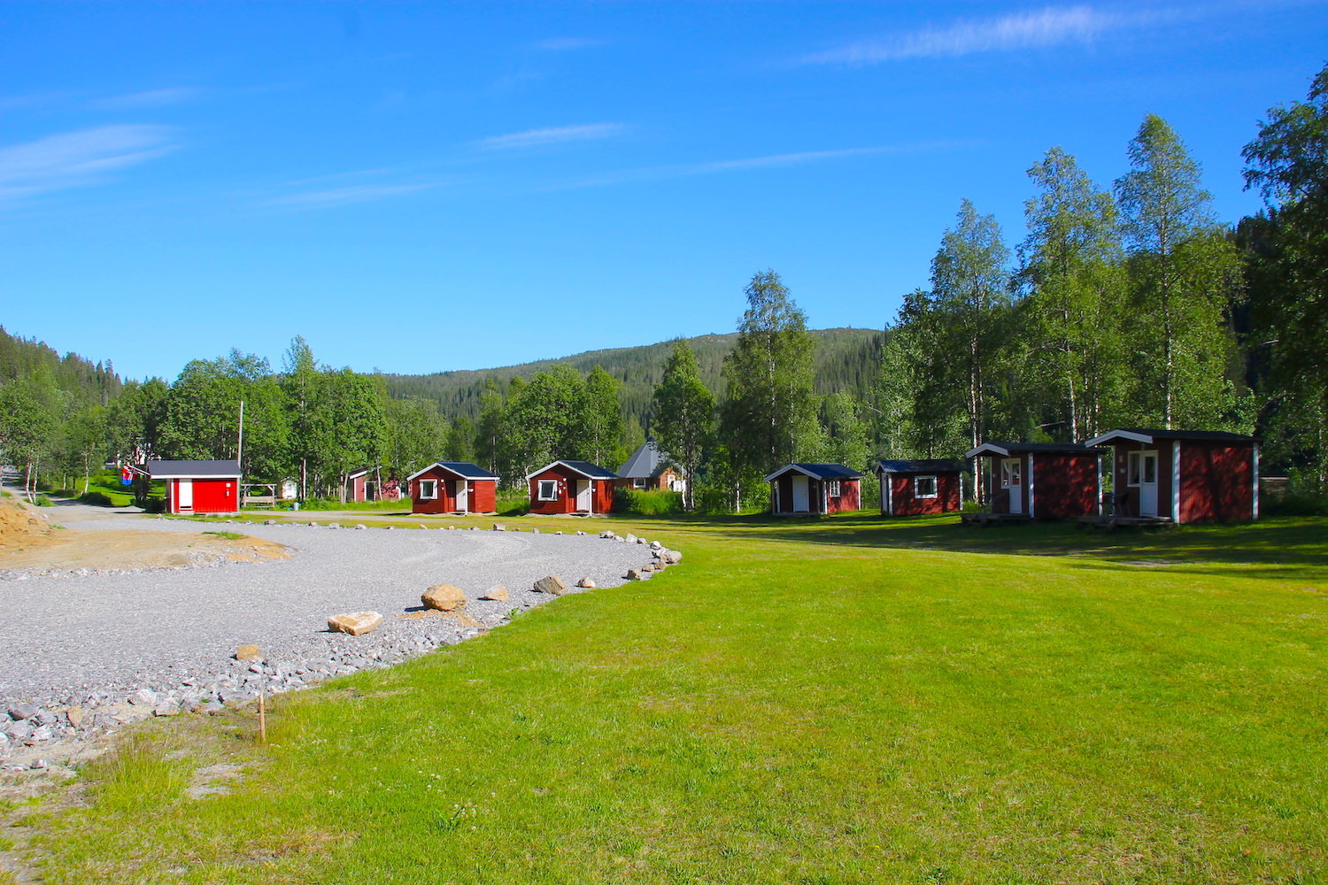 Campingplass og bobilplasser Mo i Rana