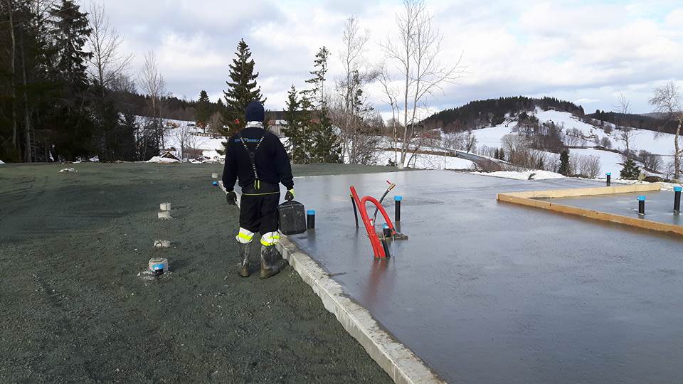Betongarbeid utføres av Trondheim Betong AS Betongarbeid utføres av Trondheim Betong AS